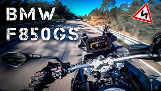 BMW F850GS RAW SOUND [4K Onboard]