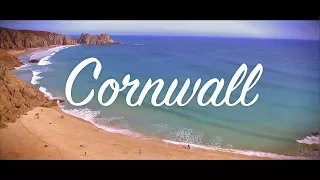 CORNWALL Drone Footage / Drone Over Water / Cornwall BEACHES Cornwall SURFING Cornwall ENGLAND