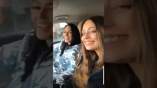 Ольга Серябкина, Катя Кищук @ Прямой эфир в машине