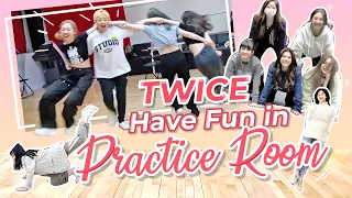 【TWICE】Have Fun in Dance Practice Room (Funny moments in Talk That Talk Dance Practice)