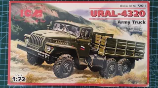 Zawartość Ural-4320 ICM 1:72