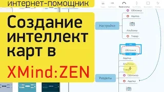 Создание интеллект-карт в программе XMind ZEN