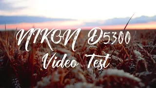 Nikon D5300 Video Test