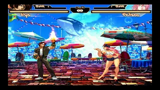 Capcom Vs Snk || Kyo Vs Poison || High Level Insane Epic Fight || Mugen Battles ||