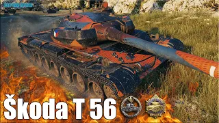 Колобанов и Пул на чешском прем танке ✅ Skoda T 56 World of Tanks лучший бой