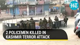 Watch: Terrorists' strike in Kashmir after brief lull, target J&K police in Bandipora; 2 killed