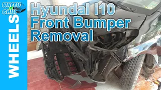 How To Remove The Front Bumper Of A Hyundai i10