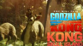 Monsterverse [2017 - 2021] - Skull Island Deer Screen Time