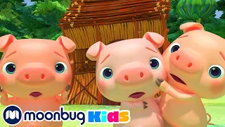 Trois Petits Cochons |  @CoComelon en Français - Chansons pour Bébés  | Dessin Animé