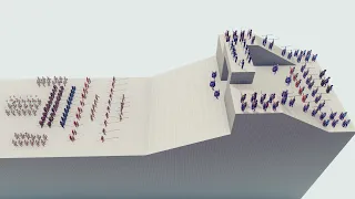 ROMAN ARMY CAN DEFENDE FROM PERSIAN ARMY | Totally Accurate Battle Simulator - TABS