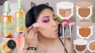 NEW MAKEUP! FENTY BEAUTY, PIXI BEAUTY & MORE | FIRST IMPRESSIONS + SWATCHES - ALEXISJAYDA