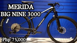 2021 MERIDA BIG NINE 3000 CARBON MOUNTAIN BIKE