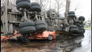 Подборка Авто Аварий ДТП Сентябрь 2013 Car Crash Auto Compilation September #1