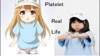 Hataraku Saibou Anime Characters in Real Life :)