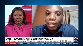 Parliament summons Education Minister over One Teacher, One Laptop Policy (13-12-21)