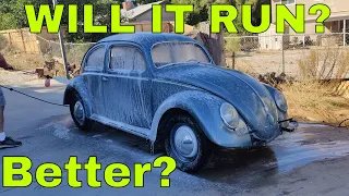 Will it run and drive better ? 1954 VW beetle restoration