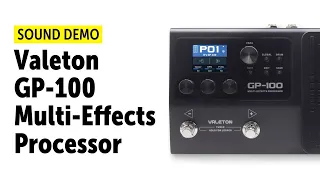 Valeton GP-100 - Sound Demo (no talking)