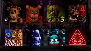 ALL FIVE NIGHTS AT FREDDY'S (FNAF) TRAILERS (2014 - 2021) TODOS LOS TRAILERS DE FNAF.