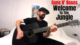 Welcome To The Jungle - Guns N' Roses [Acoustic Cover by Joel Goguen]