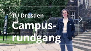 Campus tour at TU Dresden