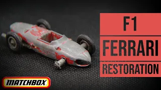 MATCHBOX restoration: 73B F1 Ferrari 156 "Sharknose"