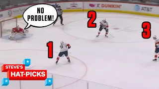 NHL Plays Of The Week: 3-on-0? No Problem! | Steve's Hat Picks