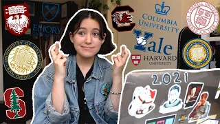 college decision reactions 2021! (+ dealing w/ rejection) (10 schools!!)