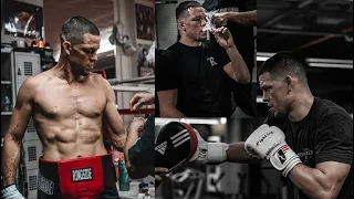 Nate Diaz Training For UFC 262 (Highlights)