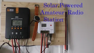 Solar Power Setup for my Amateur Radio Station