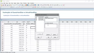 Minitab Basic Functions & Analysis