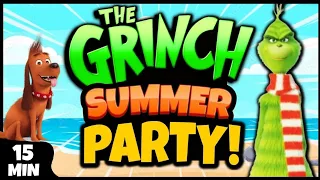 ☀️ Grinch Brain Break Party ☀️ Freeze Dance ☀️ Summer Brain Breaks for Kids ☀️ Just Dance