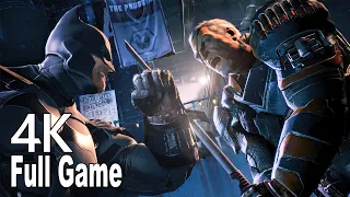 Batman Arkham Origins Full Gameplay Walkthrough Full Game No Commentary 4K