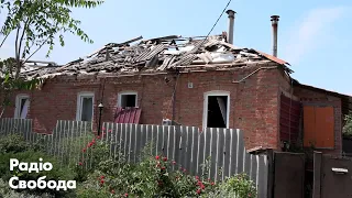 Последствия удара по Дружковке: одна погибшая, дома и церковь разрушены