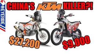 I bought CHINA'S Dakar Rally Motorcycle! Kove 450 Rally BRUTALLY HONEST REVIEW + KTM 500 Drag Races!