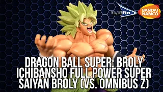 Dragon Ball Super Broly Ichibansho Full Power Super Saiyan Broly (Vs. Omnibus Z) - Full Look