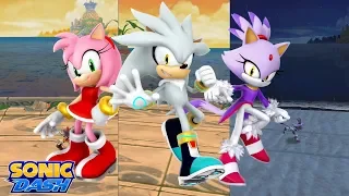 Sonic Dash (iOS) - Silver vs. Blaze vs. Amy