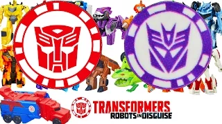 TRANSFORMERS ROBOTS IN DISGUISE FULL COLLECTION SCAN AUTOBOT DECEPTICON SYMBOL VIDEO GAME TRICK