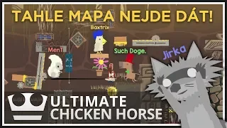 Jirka, GEJMR, MenT a Baxtrix - Extrémně těžká mapa v Ultimate chicken horse