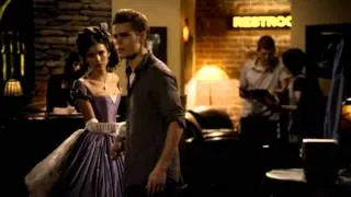 TVD 2x04 Damon Katherine at the 1864 Founders Ball1  Katherine makes Stefan dream of Elena   Damon