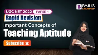 UGC NET Paper 1 | Teaching Aptitude Most Important Concepts | Gulshan Ma'am