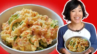 My Favorite Japanese-style Potato Salad -- Great for cleaning out your fridge!