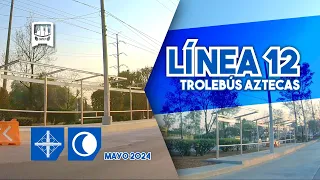 ¡ESTE mes TERMINA la NUEVA Línea 12 del Trolebús de COYOACÁN! Taxqueña - Perisur, CDMX | Avance Mayo