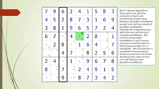 dxSudoku #44 BUG+1 Puzzle Solving Technique