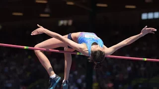 Mariya LASITSKENE KUCHINA 2.03 WL PB.  High Jump Diamond League Eugene 2017