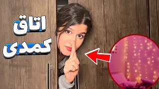 تو‌ کمدم اتاق مخفی ساختم و ۲۴ ساعت توش زندگی کردم 😳