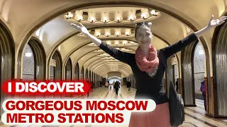 The Beautiful MOSCOW Metro Stations. Part 1.