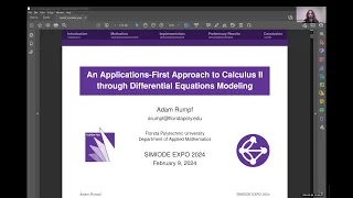 An Applications-First Approach to Calculus II through Differential Equations Modeling