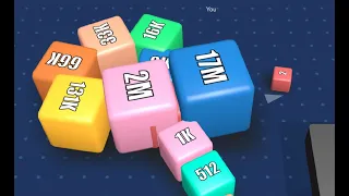 how to play Cubes 2048.io