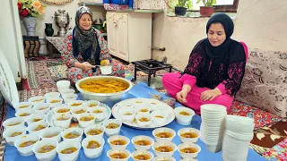 village | Village Life iran | 100 years old recipe taught by my mother-in-law !