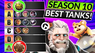 NEW SEASON 10 TIER LIST - Best TANK Heroes to Main - Overwatch 2 Meta Guide